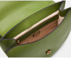 GUESS Fleet Flap Saddle Bag - Bottle Green