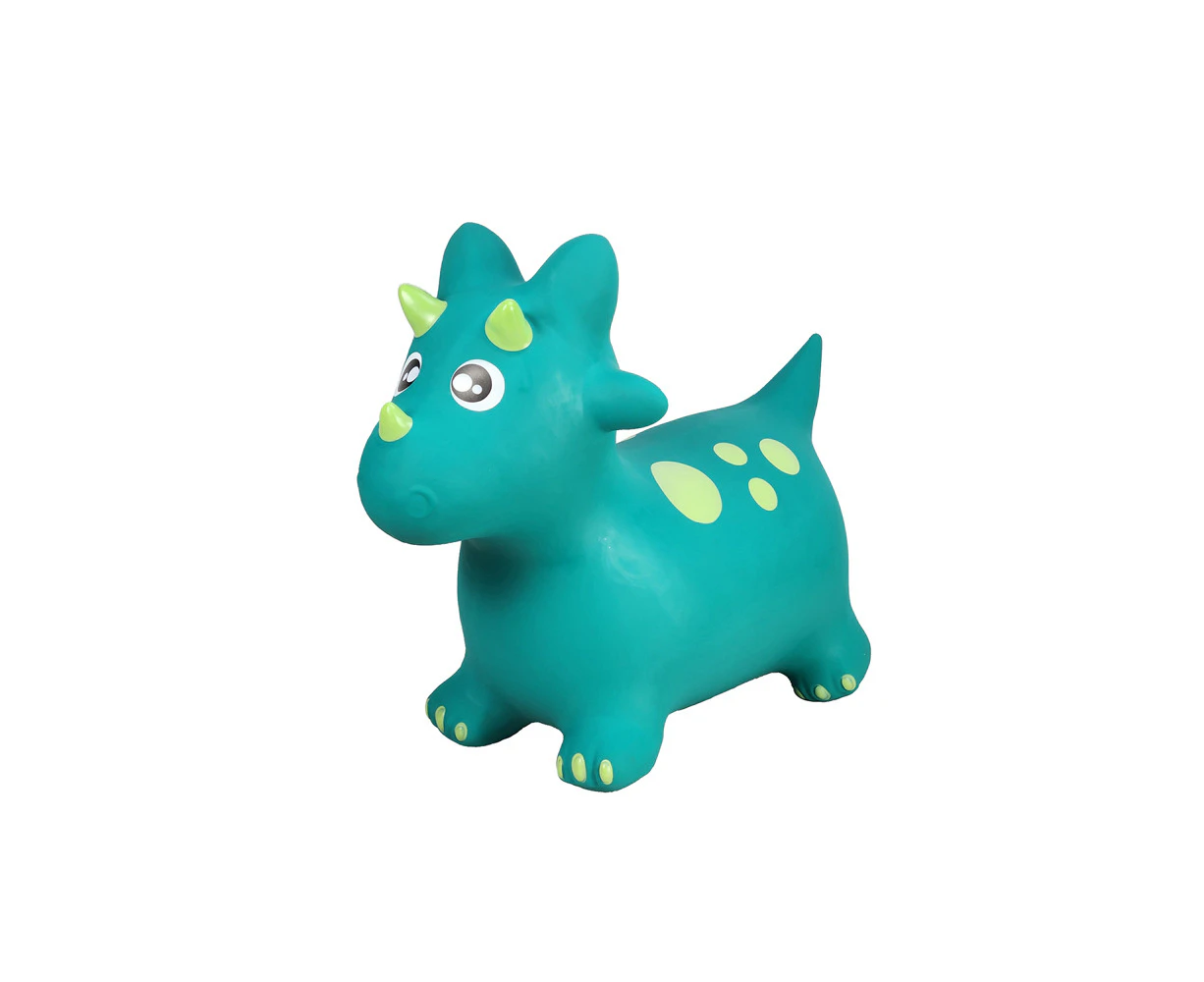 Kaper Kidz Bouncy Rider Spike The Triceratops Kids/Children Ride On Toy 12m+