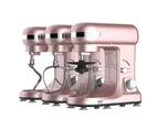 ADVWIN 6.5L 1400W Stand Mixer, 6-Speed Pink Electric Food Mixer