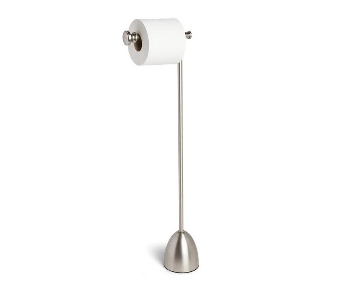 Umbra Eclipse Toilet Paper Stand Home/Kitchen Storage Nickel 18.4x10.2x66cm