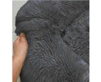 Soft Dog Bed Round Washable Plush Pet Kennel Cat Bed Mat Sofa Medium 60cm