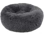 Soft Dog Bed Round Washable Plush Pet Kennel Cat Bed Mat Sofa Medium 60cm