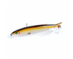 6x Popper Minnow 11.7cm Fishing Lure Lures Surface Tackle Fresh Saltwater