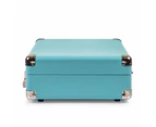 CROSLEY Crosley Cruiser Turquoise - Bluetooth Turntable & Record Storage Crate