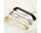 Zinc Kitchen Cabinet Handles Bar Drawer Handle Pull gold color hole to hole 128MM