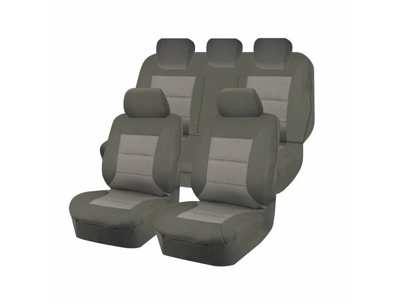 Premium Jacquard Seat Covers - For Ford Ranger Pxii-Pxiii Series Dual Cab (2015-2022)