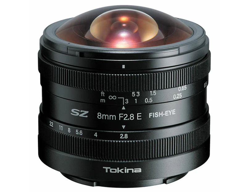 Tokina SZ 8mm F2.8 Fisheye MF Lens - Sony E