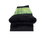 6 Pairs PREMIUM BAMBOO SOCKS Mens Heavy Duty Thick Work Socks Cushion BULK - Black