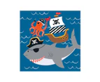 Ahoy Pirate 20 Pack Paper Party Napkins