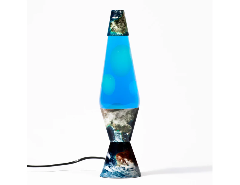Earth Blue Lava Lamp