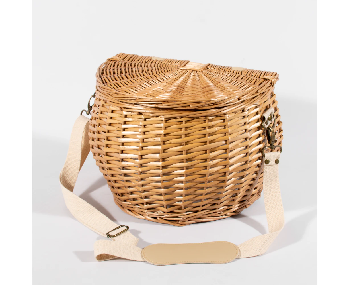 Picnic Wicker Basket Bag