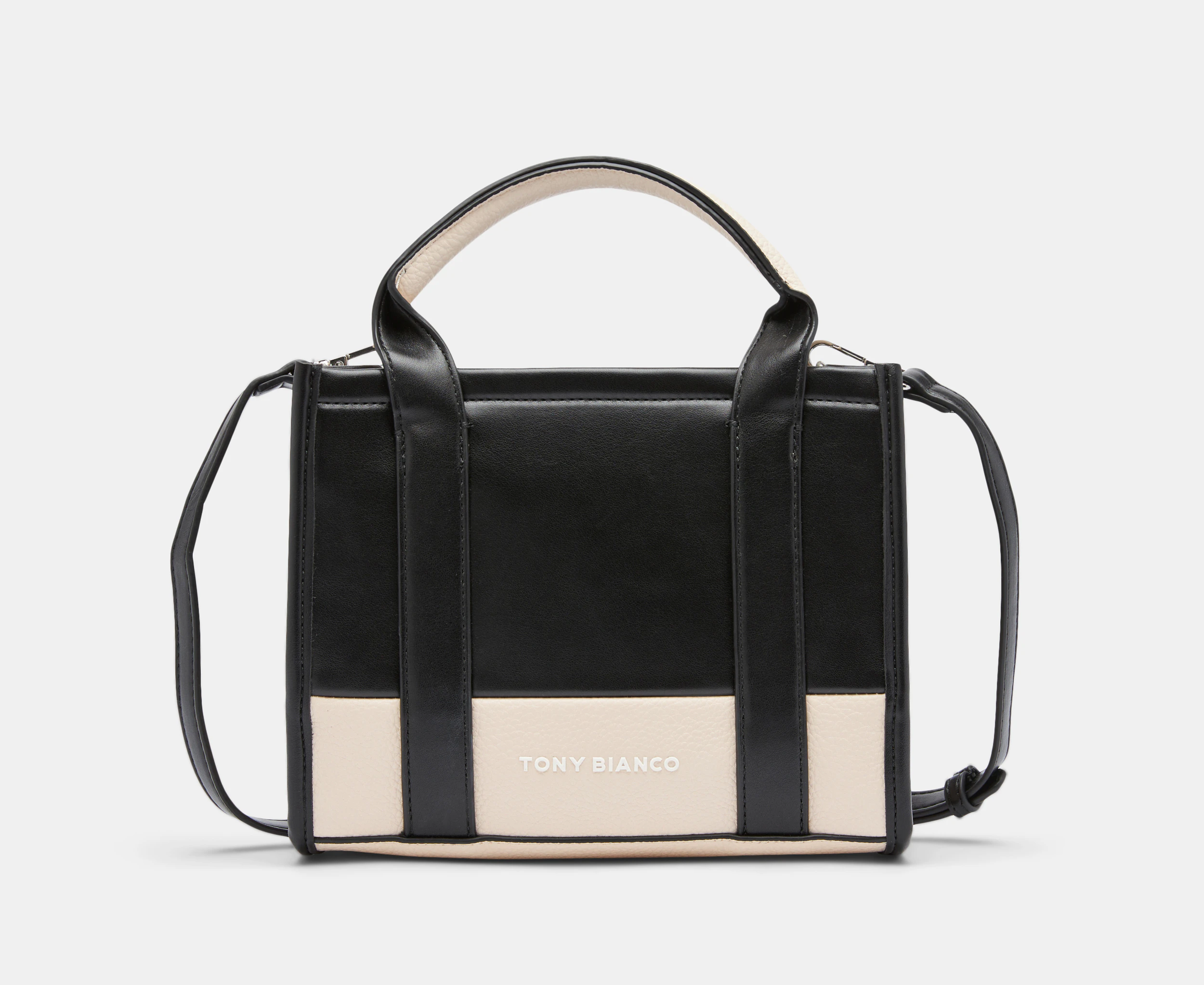 Tony Bianco Liliana Tote Bag - Black/Beige