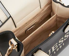 GUESS Silvana 2-Compartment Mini Tote Bag - Black