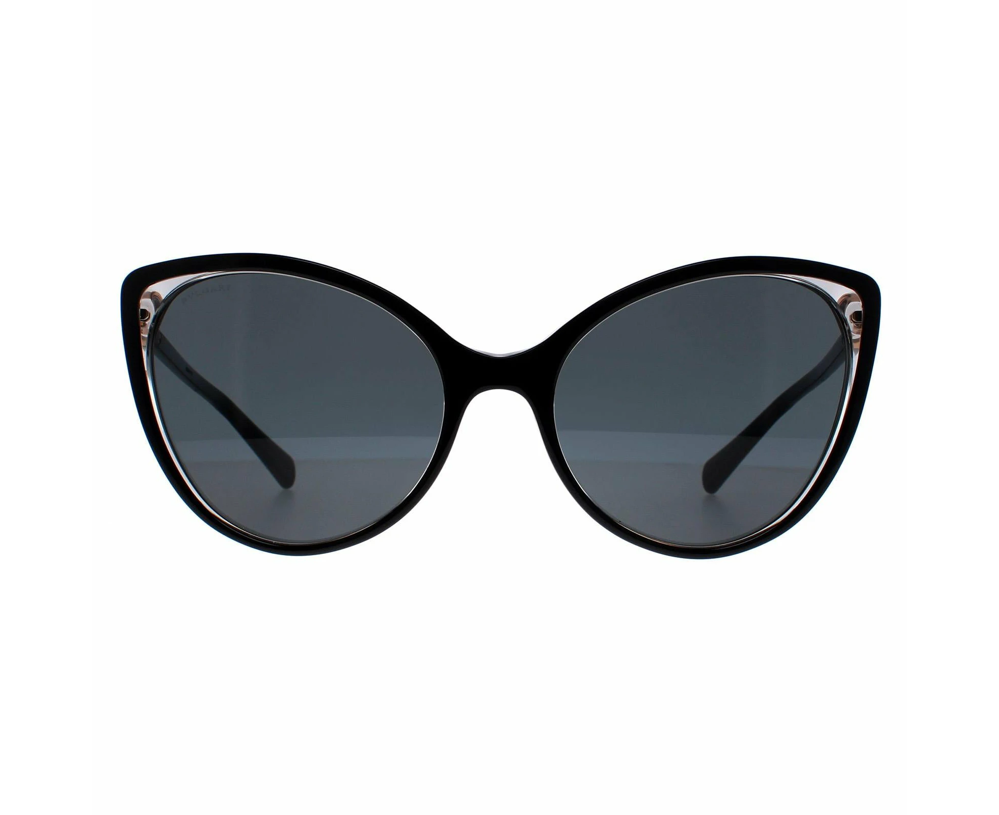 Bvlgari Sunglasses BV8246B 538187 Black Grey Transparent Dark Grey