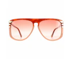 Chloe Sunglasses CH0104S 006 Shiny Blonde Havana  Orange Gradient