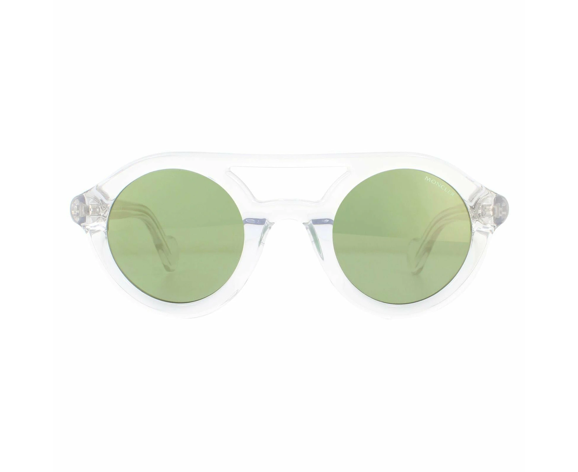 Moncler Sunglasses ML0014 27Q Crystal Green Mirror