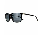 Hugo Boss Sunglasses BOSS 0665/S/IT 2M2 IR Black Gold Grey