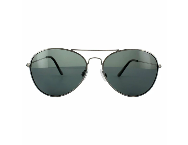 Polaroid Sunglasses 04214 A4X Y2 Gunmetal Grey Blue Polarized