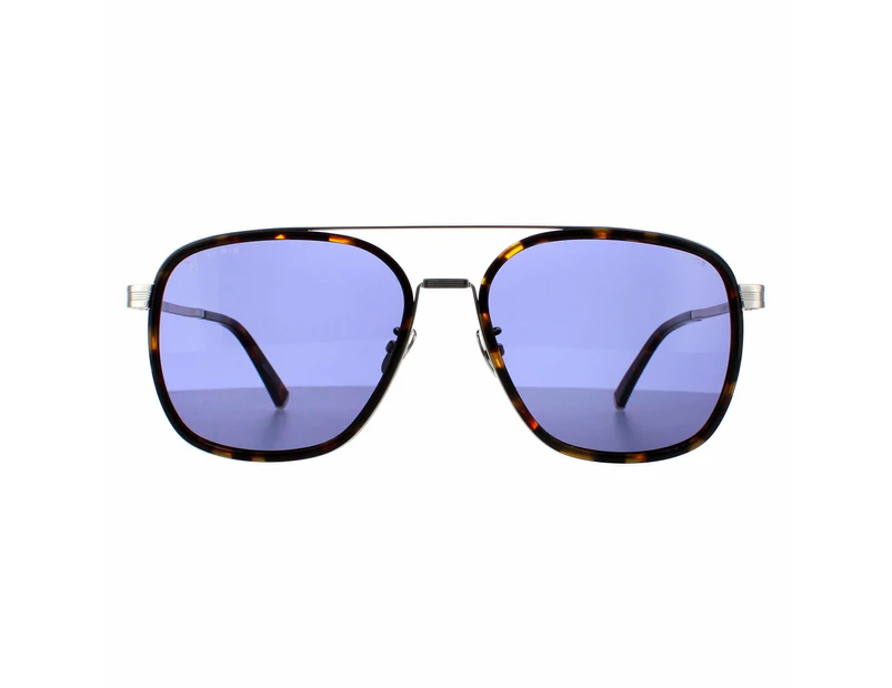 Police Sunglasses SPLC49 Lewis 21 04BL Dark Havana Blue