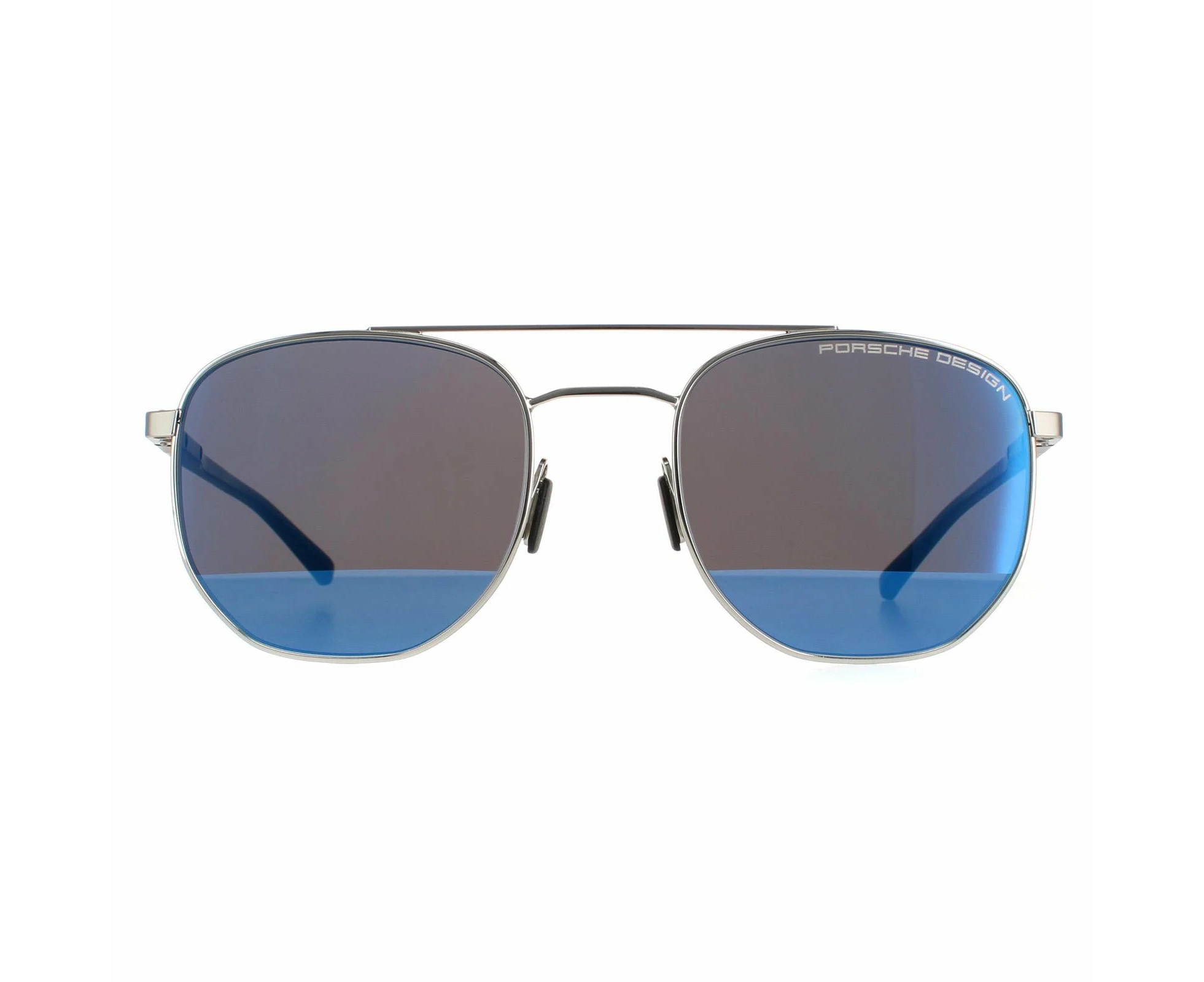 Porsche Design Sunglasses P8695 D Palladium Strong Dark Blue Mirror