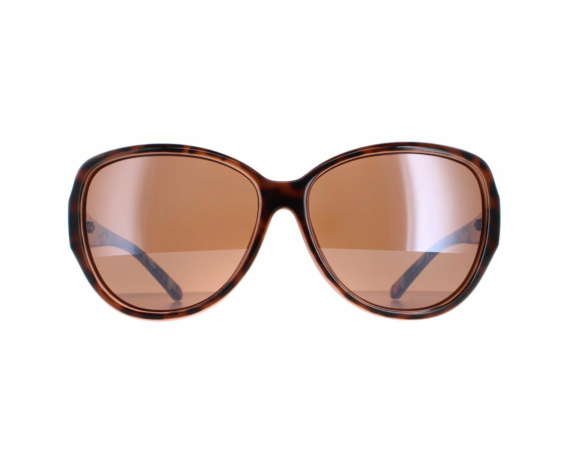 Ted Baker Sunglasses TB1394 Shay 132 Havana Brown Flower Print Brown