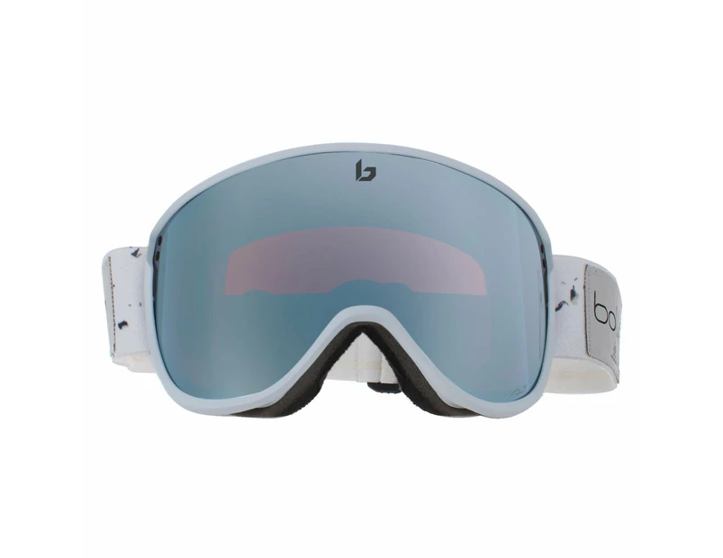Bolle Ski Goggles Eco Blanca BG283002 Matte Ice White Volt Ice Blue