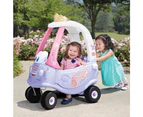 Little Tikes Kids Fairy Cozy Coupe Toddler Children Ride-On Toy Car Purple 18m+