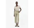 Forcast Women's Jeanette Tapered Trousers - Almond