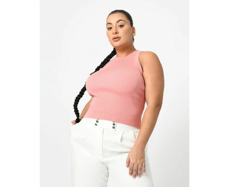 Forcast Women's Sparrow Racer Back Top - Pink Rose