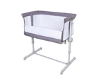 Childcare Dusk 85x62cm Baby Bedside Bassinet Sleeper Infant Cradle Crib Bed 0-5m