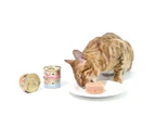 24pc Cat Forest 85g Classic Tuna White Meat w/Whitebait in Gravy Wet Canned Food