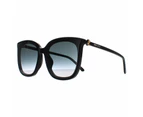 Jimmy Choo Sunglasses NETTAL/F/SK 807 9O Black Dark Grey Gradient