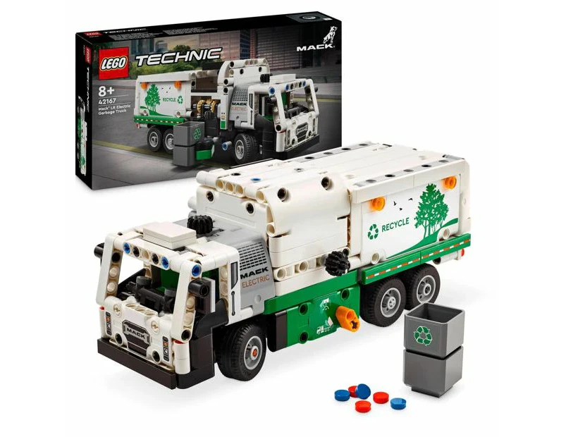 LEGO® Technic Mack LR Electric Garbage Truck 42167 - Multi