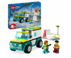 LEGO® City Emergency Ambulance and Snowboarder 60403