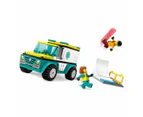 LEGO® City Emergency Ambulance and Snowboarder 60403 - Multi