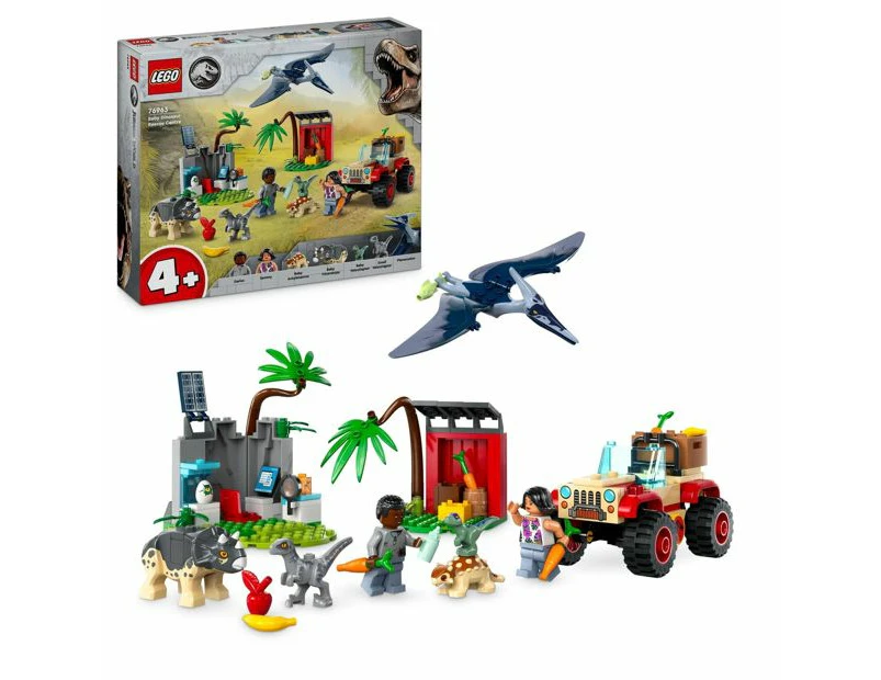 LEGO® Jurassic World Baby Dinosaur Rescue Centre 76963