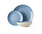 Tapas Dinner Set, 12 Piece - Anko - Blue