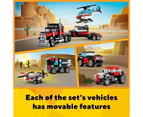 LEGO® Creator Flatbed Truck with Helicopter 31146 - Multi