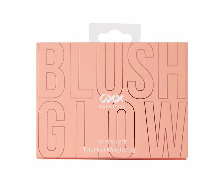 Blush Glow Face Palette, Soft Coral - OXX Cosmetics