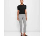Carrie Ankle Length Bengaline Pants - Preview - Grey