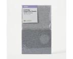 Jersey Fitted Cot Sheets, 2 Pack - Anko - Grey