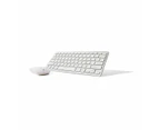 Wireless Keyboard & Mouse - Anko - White