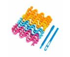 Heatless Wave Curlers, 36 Pack - OXX Cosmetics - Multi