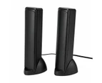 Bluetooth Speaker with RGB Effect - Anko - Black