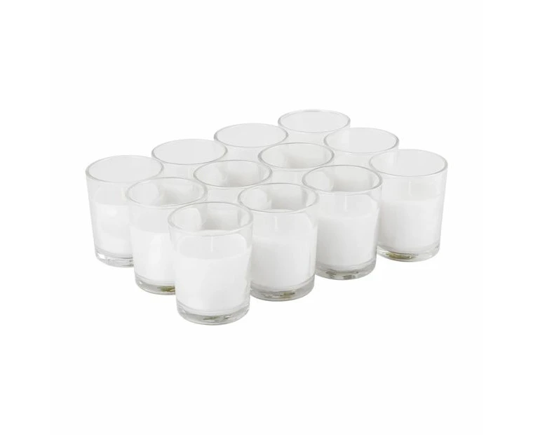 Unscented Candles, Pack of 12 - Anko