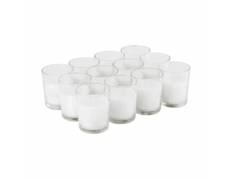 Unscented Candles, Pack of 12 - Anko