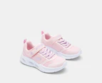 Skechers Girls' S-Lights Sola Glow Sneakers - Light Pink