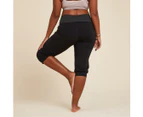 DECATHLON KIMJALY Kimjaly Women's Yoga Cropped Bottoms - Organic Gentle Cotton