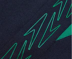 Speedo Men's Hyperboom Logo Splice Aquashorts - Navy/Green
