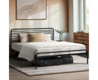 Oikiture Metal Bed Frame Double Size